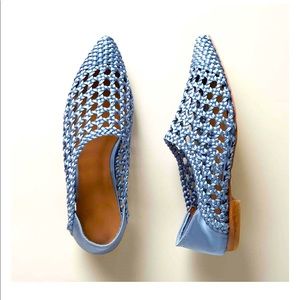 Sundance /Bibi Lou Satin Serenade Flats Sz 40